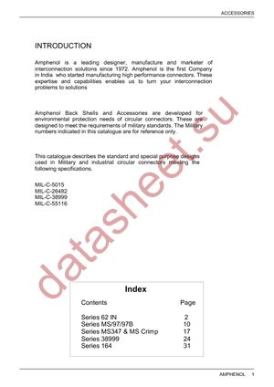 MS3057-8A W/BUSHING datasheet  